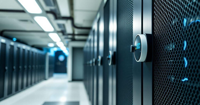 Sensor de temperatura e umidade para data center