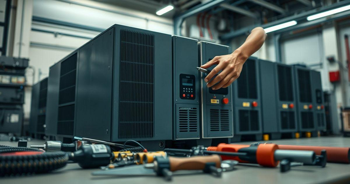 Manutenção em inversores de frequência para garantir eficiência e durabilidade