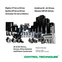 Assistência técnica Control Techniques